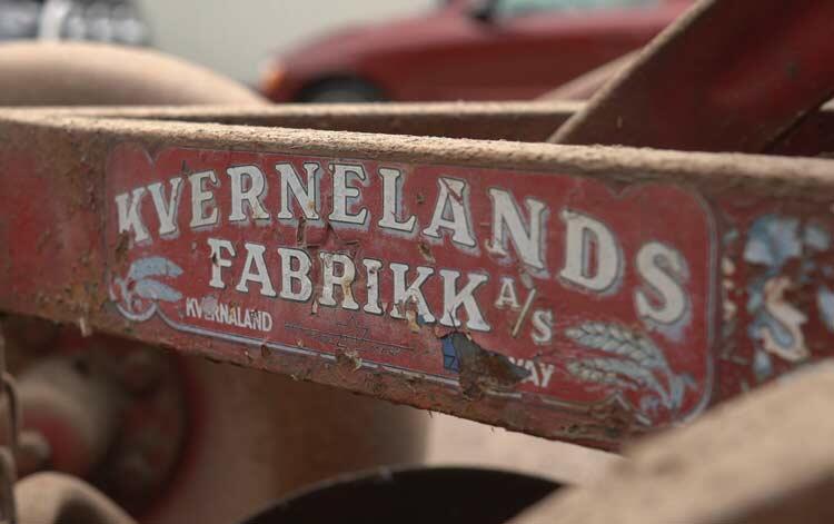 Kverneland Fabrikk vintage sticker